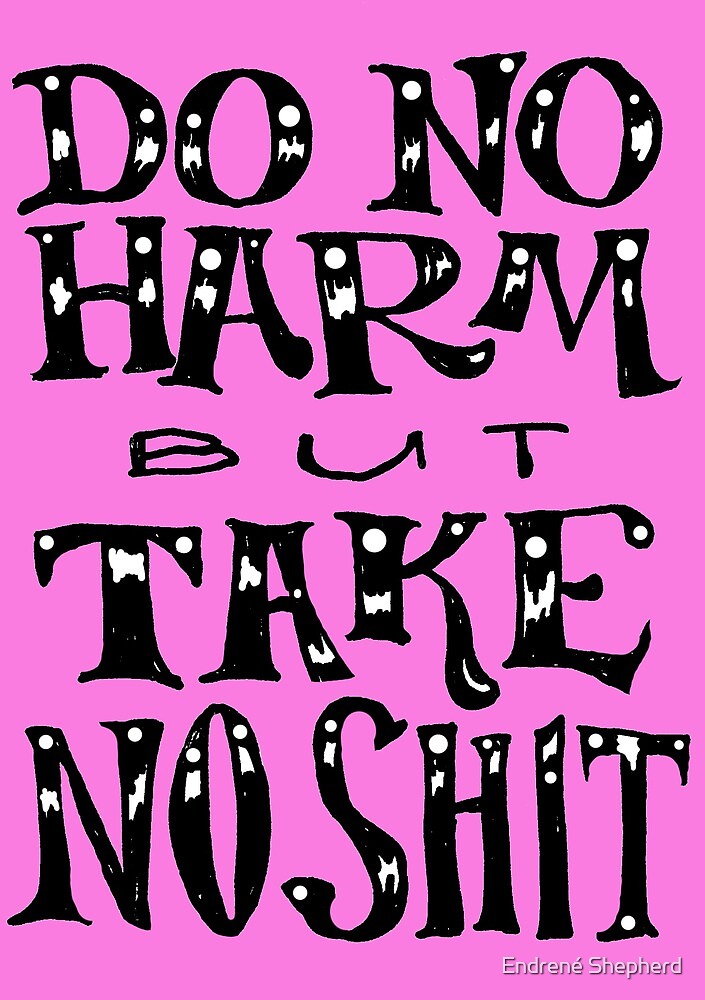 do no harm shirt