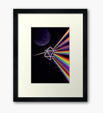 Pink Floyd Dark Side of the Moon Dungeons & Dragons Framed Print