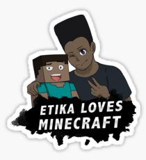 etika loves minecraft shirt