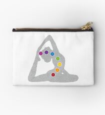 Yoga Pose Chakra Studio Pouch