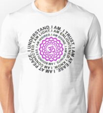 Yoga Yogi Crown Sahasrara Chakra Mantra Unisex T-Shirt