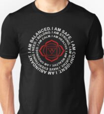 Yoga Yogi Muladhara Root Chakra Mantra Unisex T-Shirt