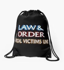Law & Order Drawstring Bag