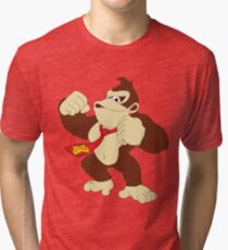 DONKEY KONG Tri-blend T-Shirt