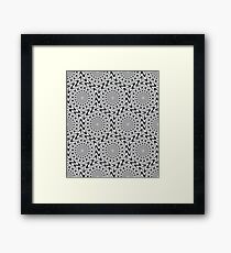 Optical Illusion Framed Print