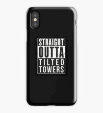 STRAIGHT OUTTA TILTED TOWERS iPhone Case