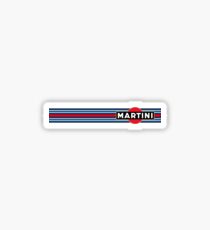 Martini Racing horizontal stripe Sticker