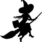 Lilya the Witch flying by Dan Mapplethorpe