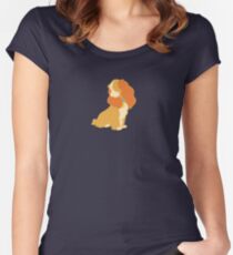 Beloved Family Dog Fitted Scoop T-Shirt