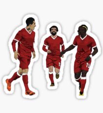 "Thrilling Three" Sticker