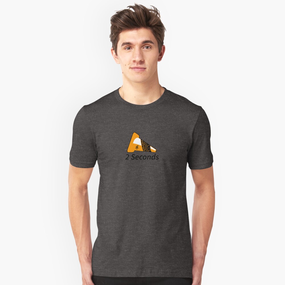 Shift Shirts Two Seconds – Autocross Racing Inspired Slim Fit T-Shirt