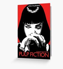 Pulp Fiction Greeting Card