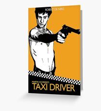 Taxi Driver Greeting Card