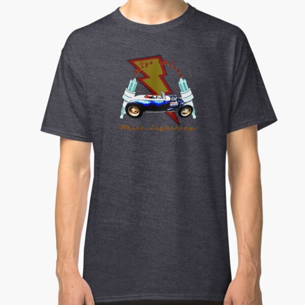 Shift Shirts White Lightning Hot Rod Classic T-Shirt