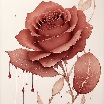 Artwork thumbnail, Dark Red Rose by Dilwish5