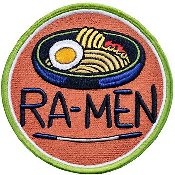 Artwork thumbnail, Cool Ra-Men Iron on Patches by thinkcute