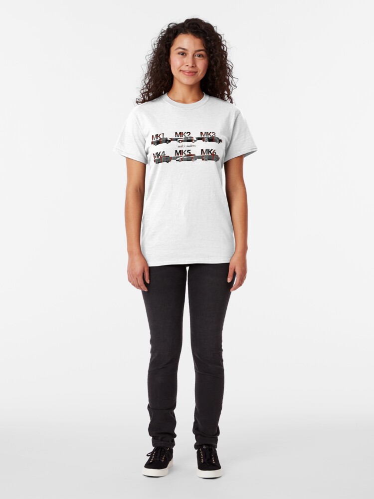 Alternate view of Shift Shirts Generation Plaid - Interlaggos Inspired Classic T-Shirt