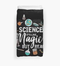 Science is like magic Duvet Cover