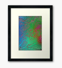 Art Doppelganger - Psychedelic Metals No. 1 Framed Print