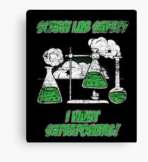 Natural science chemistry laboratory Canvas Print