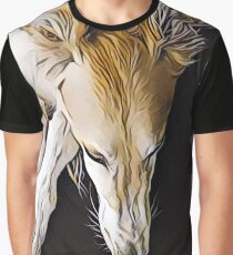 Stunning Borzoi Head Graphic T-Shirt