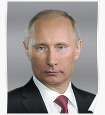 Póster Vladimir Putin Rusia