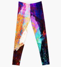 ABSTRACT NATURE // NEW ZEALAND Leggings