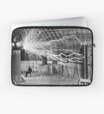 Nikola Tesla Electricity Laptop Sleeve