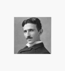 Nikola Tesla Portrait Art Board