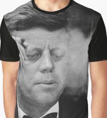 John F Kennedy Smoking Graphic T-Shirt