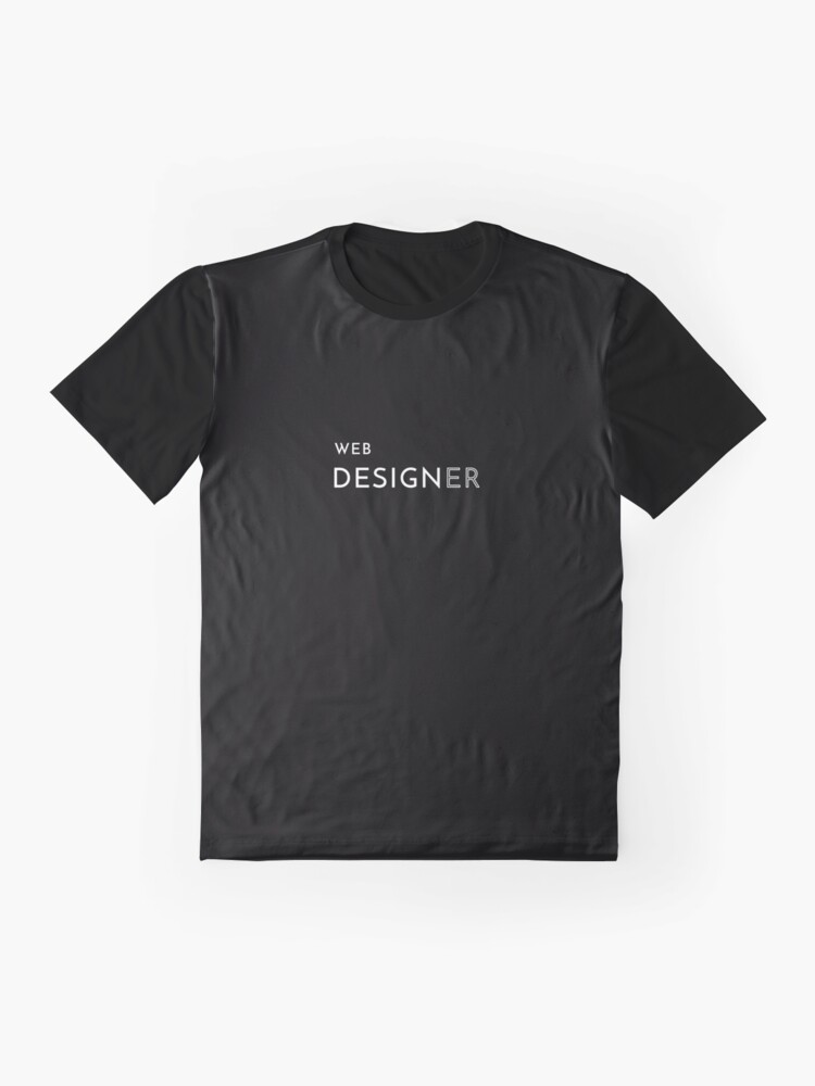 Alternate view of Web Designer Graphic T-Shirt
