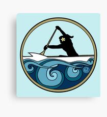 Wahine Paddler Canvas Print