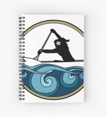Wahine Paddler Spiral Notebook