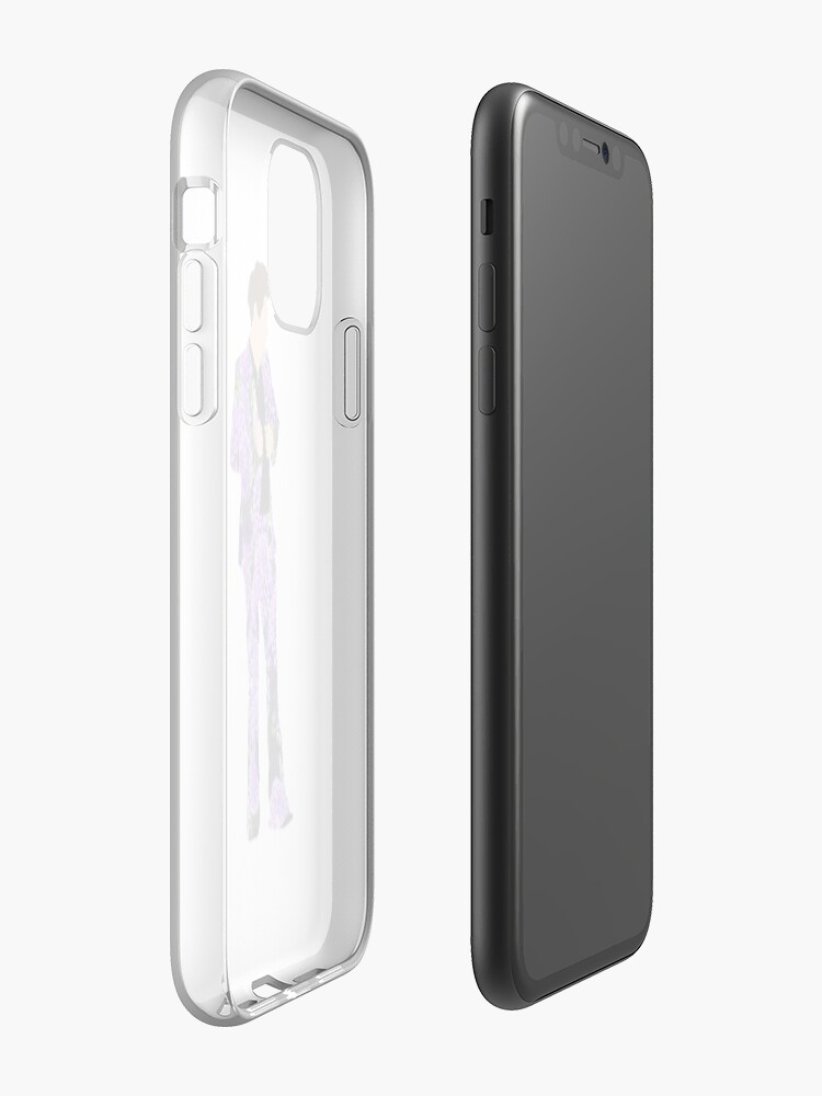 Coque iPhone « Costume violet », par Kthen