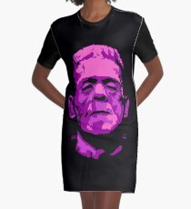 Frankenstein - A study in Pink Graphic T-Shirt Dress