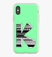 iphone xs case letter k iphone xs case letter k