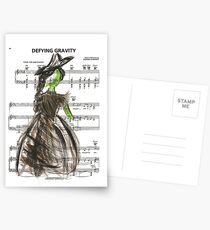 Elphaba - Schwerkraft trotzen Postkarten