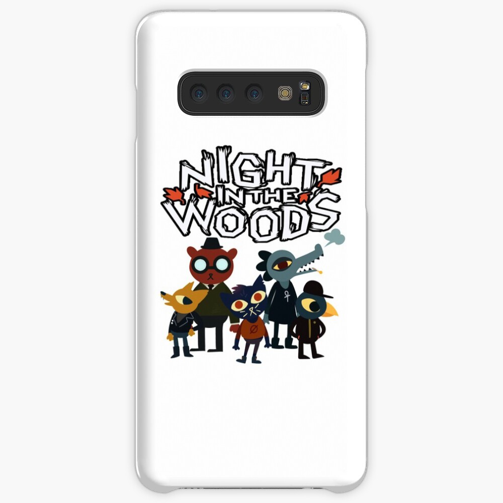Nacht im Wald Hülle & Klebefolie für Samsung Galaxy