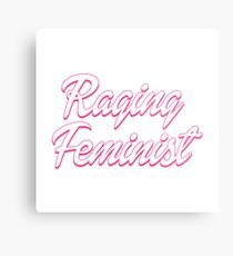 Raging Feminist Doll Metal Print
