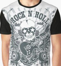 DESIGN SERIES ON THE ROCK N ROLL Graphic T-Shirt