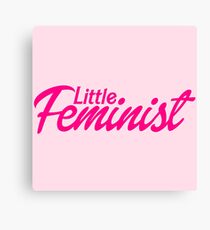 Little Feminist Canvas Print
