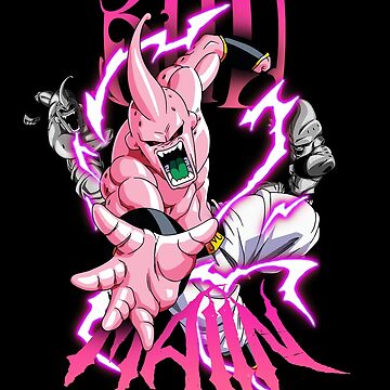 Majin Buu Streetwear anime design for dragon ball Sticker for