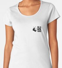 Old Nick Small Logo Black Women's Premium T-Shirt