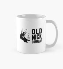 Old Nick Small Logo Black Mug