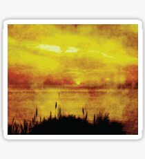 SUNSET Pop Art Sticker