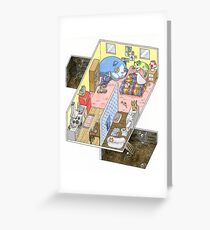Witch's House Greeting Card