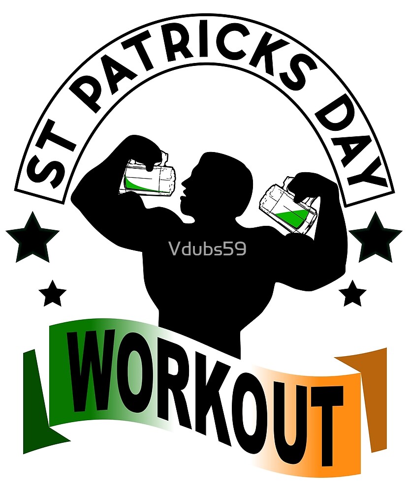 st patricks day workout tank