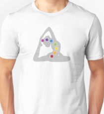 Yoga Pose Chakra Unisex T-Shirt