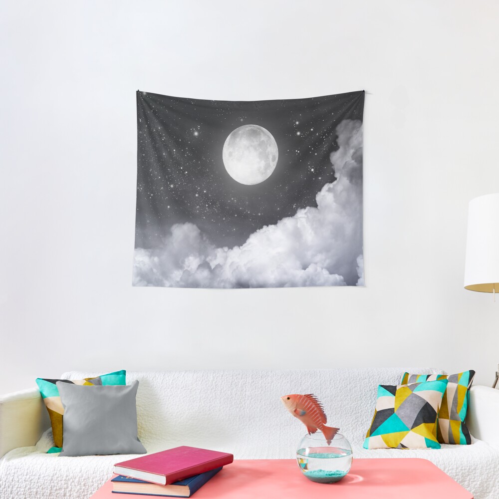 Touch of the moon II Tapestry