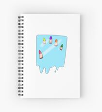 Dexter Frozen Hand - Ice Truck Killer Fan Art Spiral Notebook